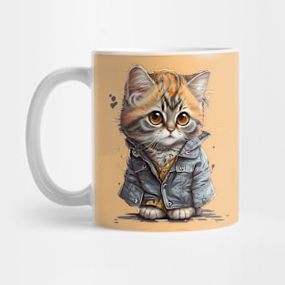 kawaii anime Cute chibi cat Mug